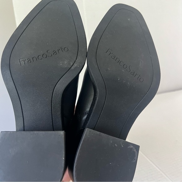 Franco Sarto Black Leather Dalden‎ Bootie Size 6M # - Picture 7 of 9